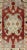Vintage Turkish Oushak Rug With Deep Red Field and Soft Green and Peach Accents For Sale In Atlanta - Image 6 of 7