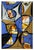 from a fabric of lines, surfaces, shapes and structures, balanced by matte and bright colors, the artist creates...