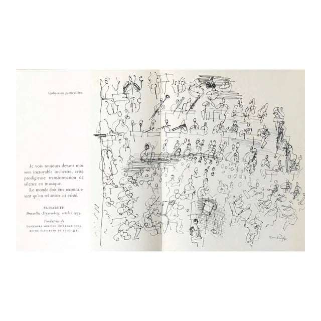 1965 Raoul Dufy Lithograph 23 Private Collection For Sale