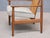 Beige Dallas Armchair in Teak and Cane by Folke Ohlsson for Dux, Sweden, 1960s For Sale - Image 8 of 14