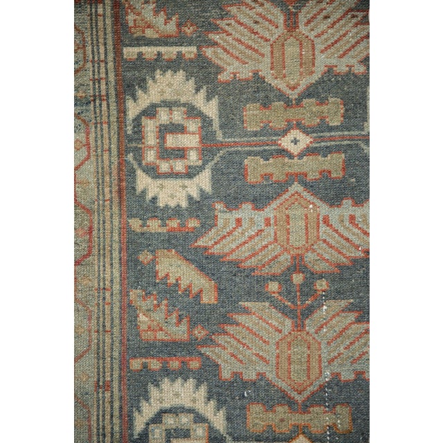 Silver Vintage Distressed Malayer Rug Runner - 3'1" x 15'11" For Sale - Image 8 of 10