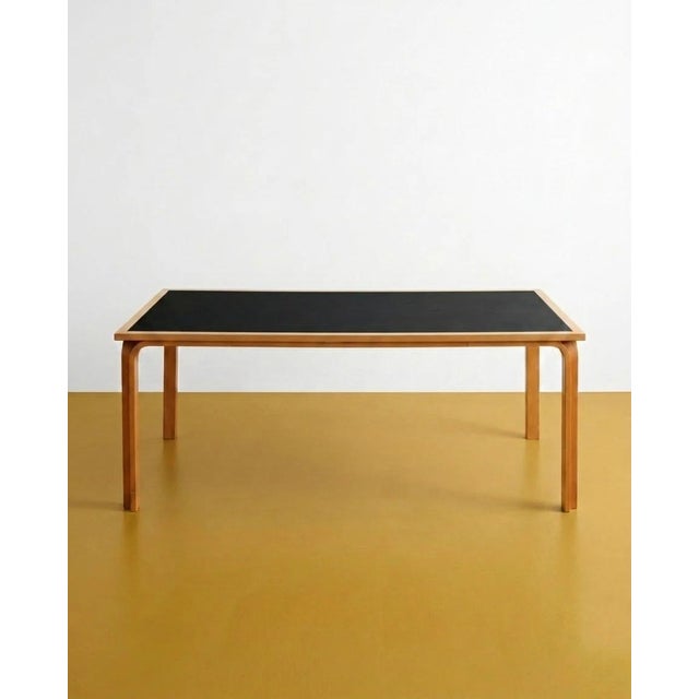 1960s Danish Black Table from Magnus Olesen, 1960s For Sale - Image 5 of 5