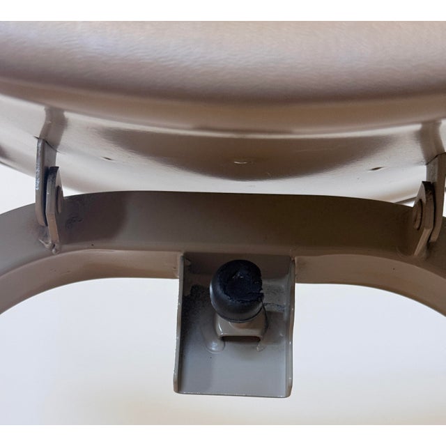 1957 Mid-Century Industrial Adjustable Task Chair, American For Sale - Image 12 of 12