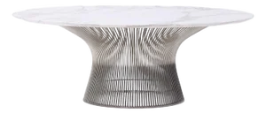 Warren Platner for Knoll Mid Century Marble Coffee Table