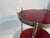 Red Goatskin Serving Bar Cart from Aldo Tura, 1960s For Sale - Image 9 of 13