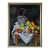 1990s Vintage Expressionist Still Life Fruit Oil on Canvas Painting, Signed For Sale
