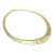 Mid 20th Century 14k Yellow Gold Multi Bar Bead Drape Statement Necklace Vintage For Sale
