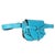 Contemporary Blue Calfskin Mini Gate Belt Bag For Sale - Image 3 of 8