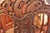 Wood Set of Six Dining Chairs With Leather Seats, Portuguese or Spanish Rococo, 18th Century For Sale - Image 7 of 18