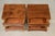 Brown Walnut Mid Century Nightstands by Young Manufacturing - A Pair For Sale - Image 8 of 11