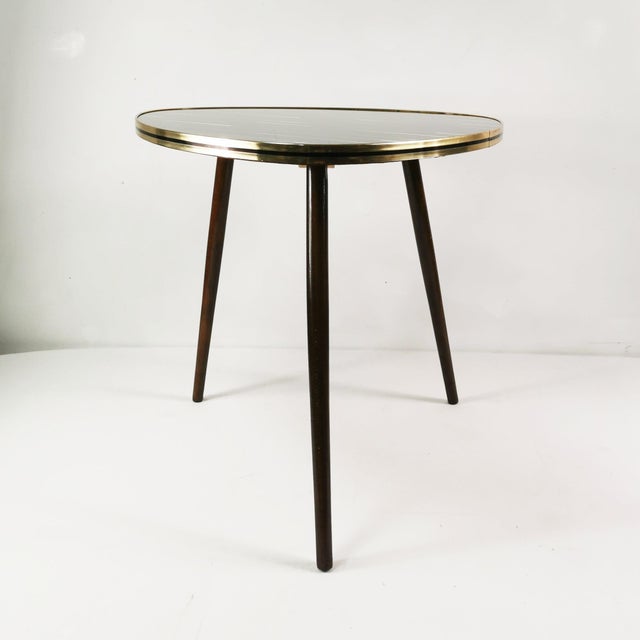 Mid-Century Modern Vintage Art Deco Coffee Table, 1960s For Sale - Image 3 of 13