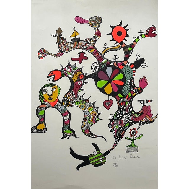 Niki de Saint Phalle, The Dream Machine, 1970s, Lithograph For Sale