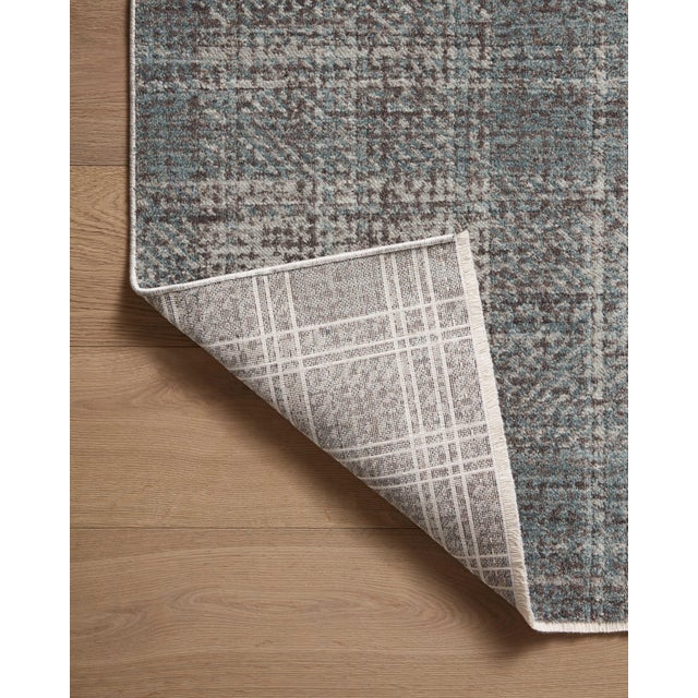2020s Angela Rose x Loloi Ember Denim / Charcoal 2'-7" x 7'-6" Runner Rug For Sale - Image 5 of 7