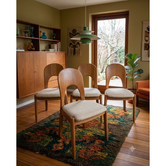 Morten Dining Chairs by Niels Koefoed for Koefoeds Hornslet, Set of 4 For Sale - Image 12 of 13