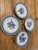 1960s Set of 4 Antique Chinese Porcelain Plates (Wing Hua Ming) For Sale - Image 5 of 7