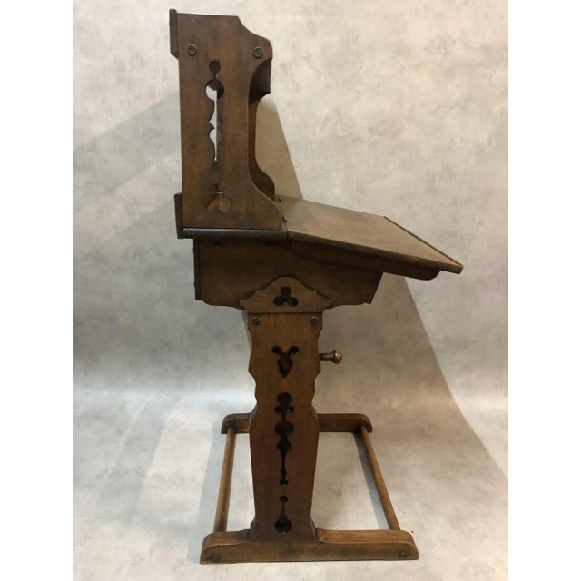 Antique Marine Office Desk For Sale - Image 3 of 18