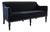 Barclay Butera Ridgecrest 60" Black Velveteeen Loveseat Settee Sofa Couch For Sale
