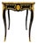 1960s Louis XV Style Side Table Gilt Bronze Accent, Custom Made For Sale