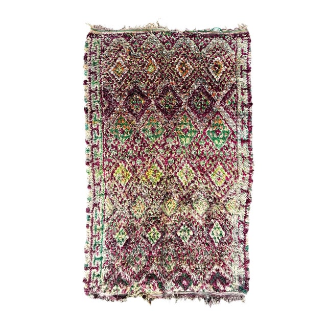 Textile Vintage Moroccan Beni Rug in Wool, 2000s For Sale - Image 7 of 7
