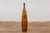 Contemporary Textured Two-Tone Brown Tall Vase with Narrow Mouth, Elegant Home Decor For Sale - Image 3 of 12