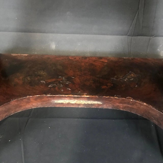 Lavish Charles X Mahogany Empire Dressing Table For Sale - Image 10 of 13