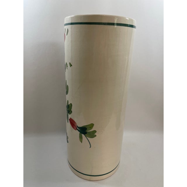 1960s-70s Ceramic Umbrella or Stick Stand Made in Spain For Sale - Image 6 of 17