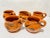 Sculpture Materials Vintage Mexican Artesania Jarritos Clay Mugs Pots Planters - Set of 5 For Sale - Image 7 of 9