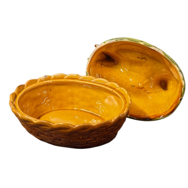 Farmhouse Early 20th Century A Continental Hen on Nest For Sale - Image 3 of 6