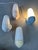 Wall Lamps in Pastel Colors by Wilhelm Wagenfeld, Set of 4 For Sale - Image 9 of 18