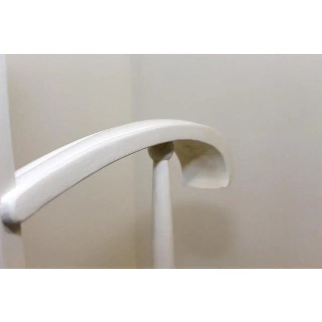 Wood Art Nouveau White Lacquered Beech Armchair by Josef Hoffmann For Sale - Image 7 of 13