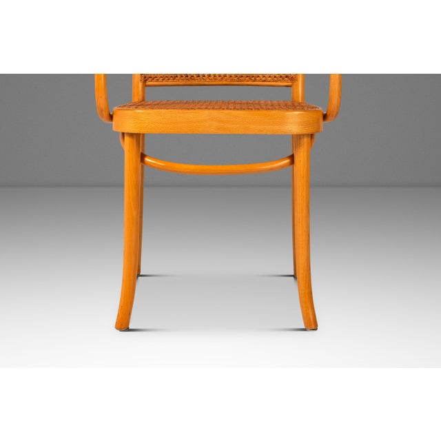 Brown Set of Two (2) Bentwood Model 811 "Prague" Dining Chairs by Josef Frank & Josef Hoffmann for Stendig, Poland, C. 1960s For Sale - Image 8 of 18