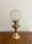 Antique Edwardian Oil Lamp in Brass and Glass, 1900 For Sale - Image 6 of 6