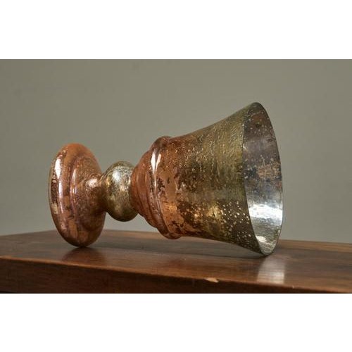 Antique Vase in Weathered Mercury Glass, 1890s For Sale - Image 11 of 14