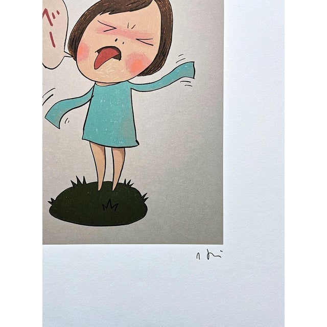 Nara Yoshitomo "Beh" Limited Edition Lithograph (After) Limited Edition Lithograph of 300 - Numbers signed in Pencil....