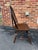 Vintage Windsor Style Hoop BraceBack Oak Side Chair For Sale - Image 10 of 18