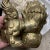 1970s Vintage Brass Foo Dogs- a Pair For Sale - Image 5 of 6