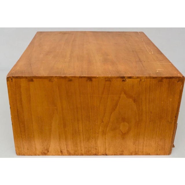 A very organized way to store your continental sterling or silver plate flatware With descriptive engraved brass plaques...