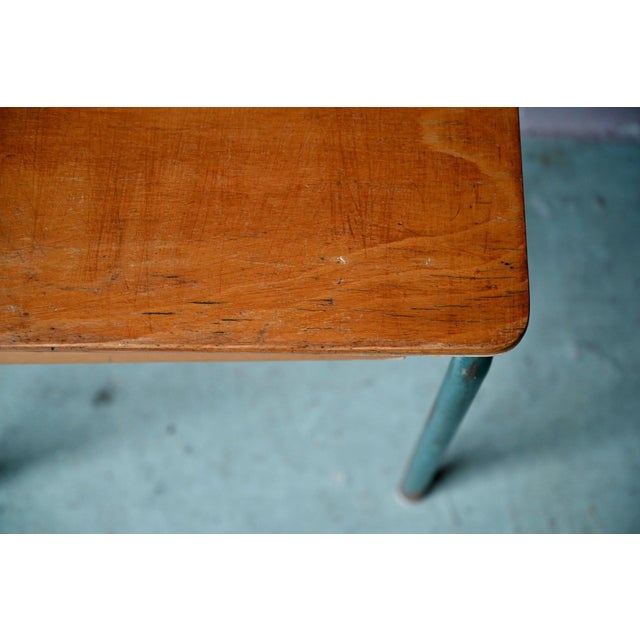 Mid-Century Modern Children's Desk and Chair, 1950s, Set of 2 For Sale - Image 9 of 18