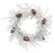 Iced Twig Pinecone Wreath 24"D For Sale