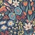 Boråstapeter Trädgården Wallpaper In Midnight Multi For Sale