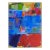 Contemporary Abstract Red Blue Yellow Painting For Sale
