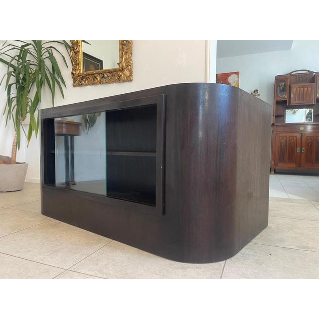 Art Deco Desk Office Desk, 1940s For Sale - Image 4 of 14