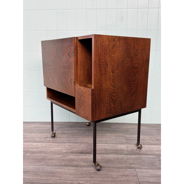 Mobile Cabinet in Wood and Metal, 1960s For Sale - Image 14 of 18