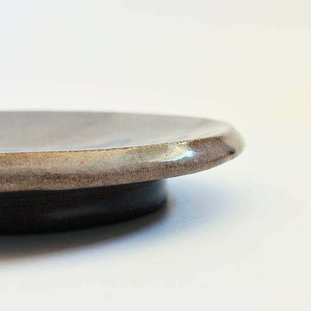 Studio Pottery Bulldog Plate For Sale In San Francisco - Image 6 of 8