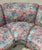 Large Vintage London Bridgewater 5 Seat Corner Sofa in Floral Fabric from Howard & Sons For Sale - Image 13 of 18
