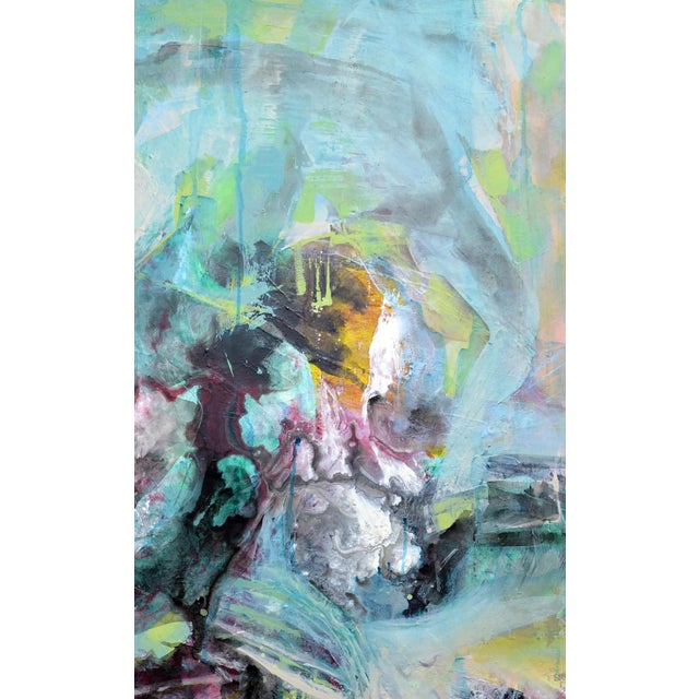 2000 - 2009 Falling Together, Large-Scale Contemporary Multi-Color Abstract For Sale - Image 5 of 6