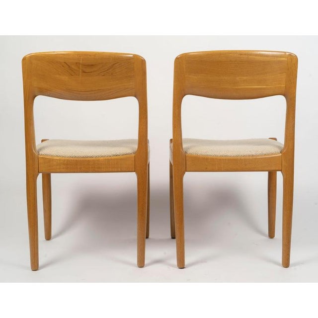 Wood Chairs attributed to Juul Kristensen, 1960s, Set of 4 For Sale - Image 7 of 10