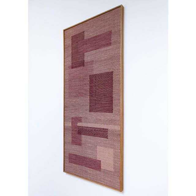 Spigolatura 97 Handwoven Wall Art by Susanna Costantini For Sale - Image 4 of 7
