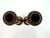 Brown Vintage Mid Century Turned Walnut Wood Candlesticks - A Pair For Sale - Image 8 of 9