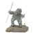 Nelson Takkiruq Canadian Soapstone Fisherman Sculpture Statue For Sale